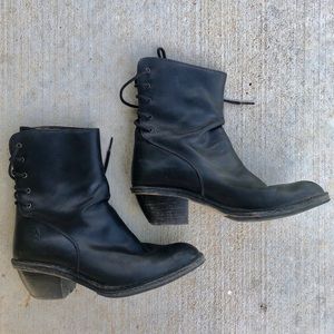 FLY LONDON black leather boots